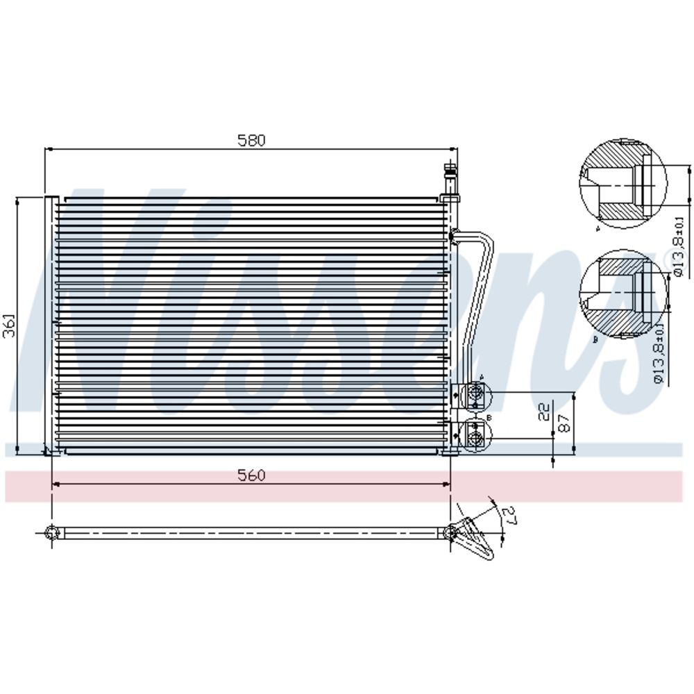 Kliimaseadme kondensaator 30-00243