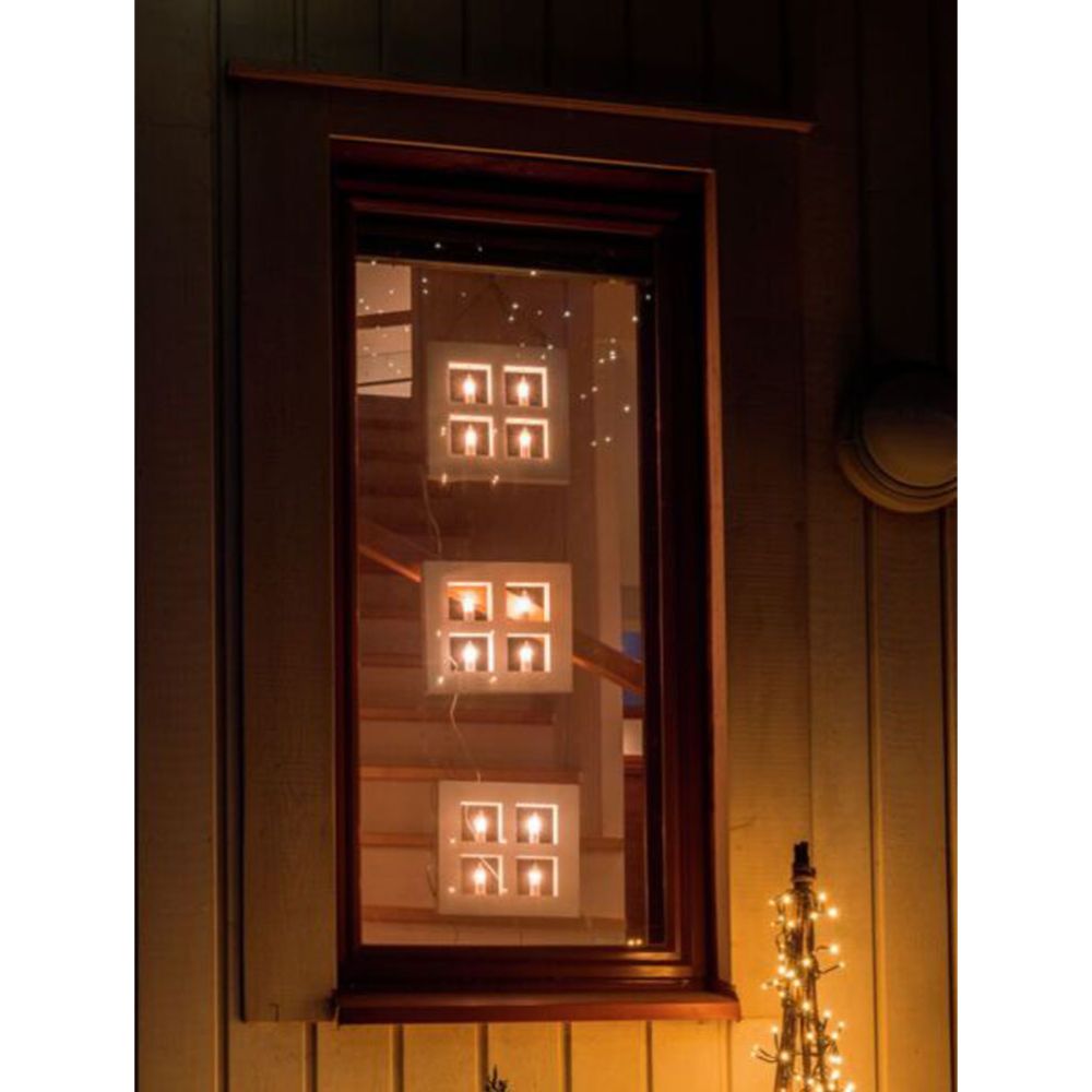 Airam LED-ikkuna 25 x 25 cm IP20