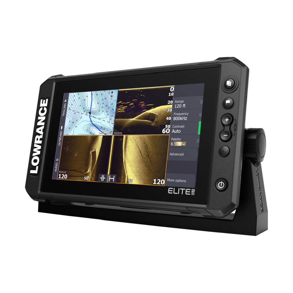 Lowrance Elite FS 9" kombinationsenhet med 3-in-1 givare