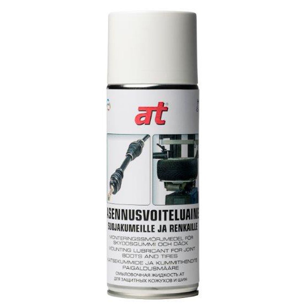 AT-Asennusvoiteluaine suojakumeille ja renkaille 400 ml
