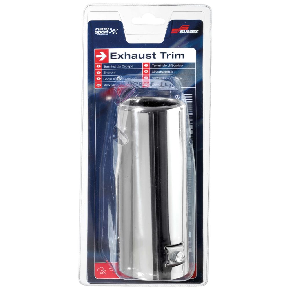 Racesport summuti jätk, ümar, ø 35—66 / 70 x 170 mm