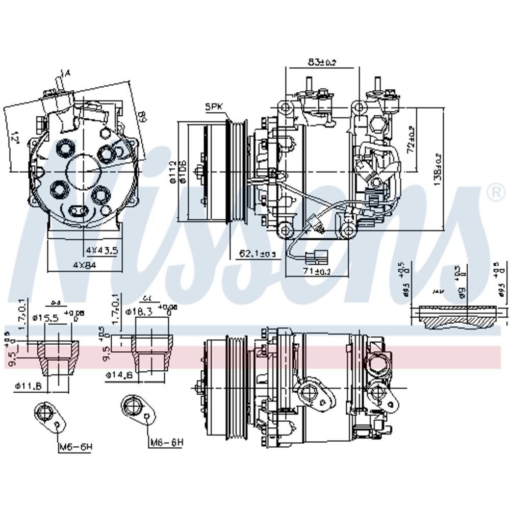 Kliimaseadme kompressor 30-04000