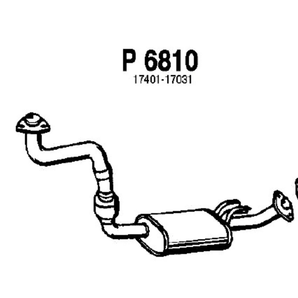 Avgasrör 14-6938