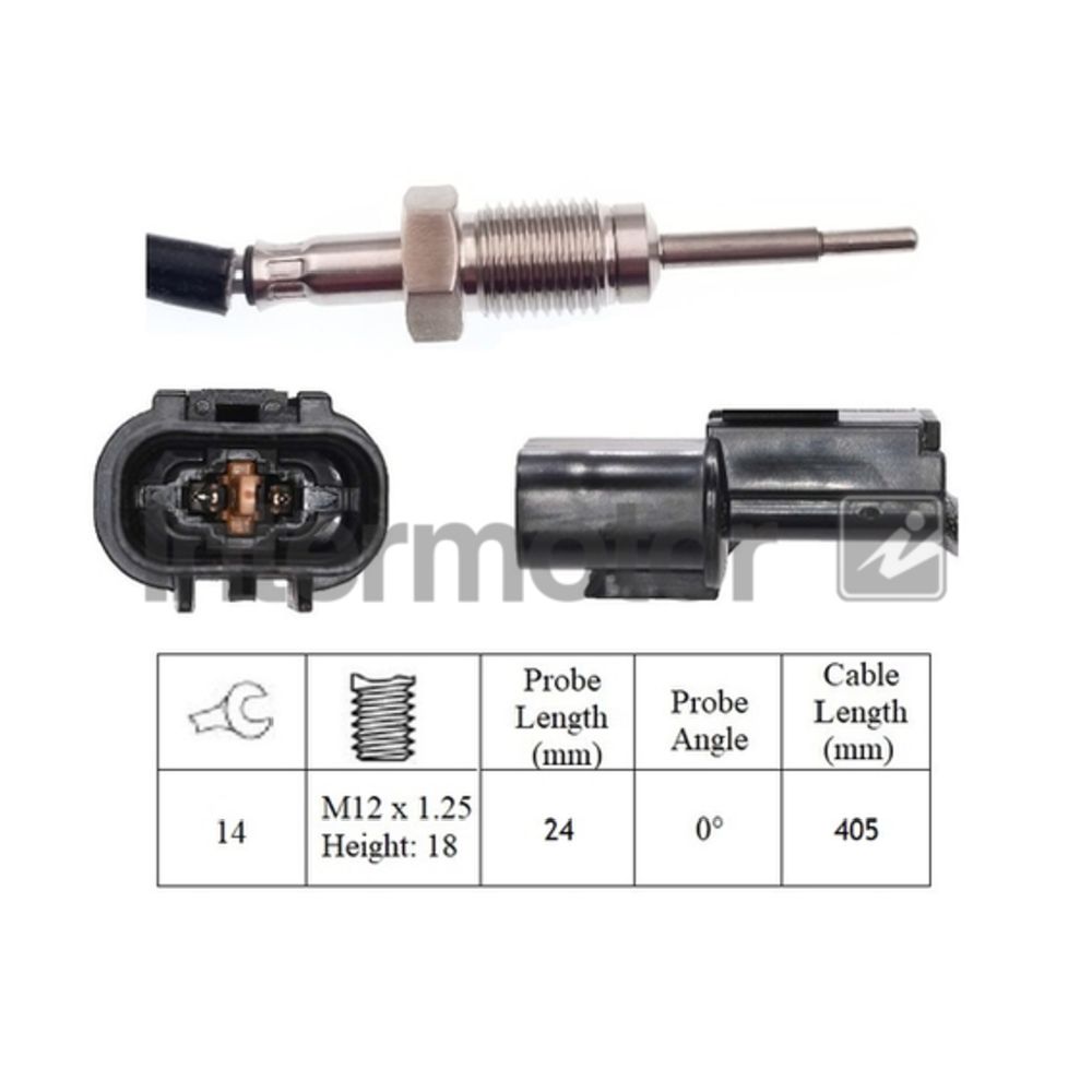 Sensor, avgastemperatur 28-00880