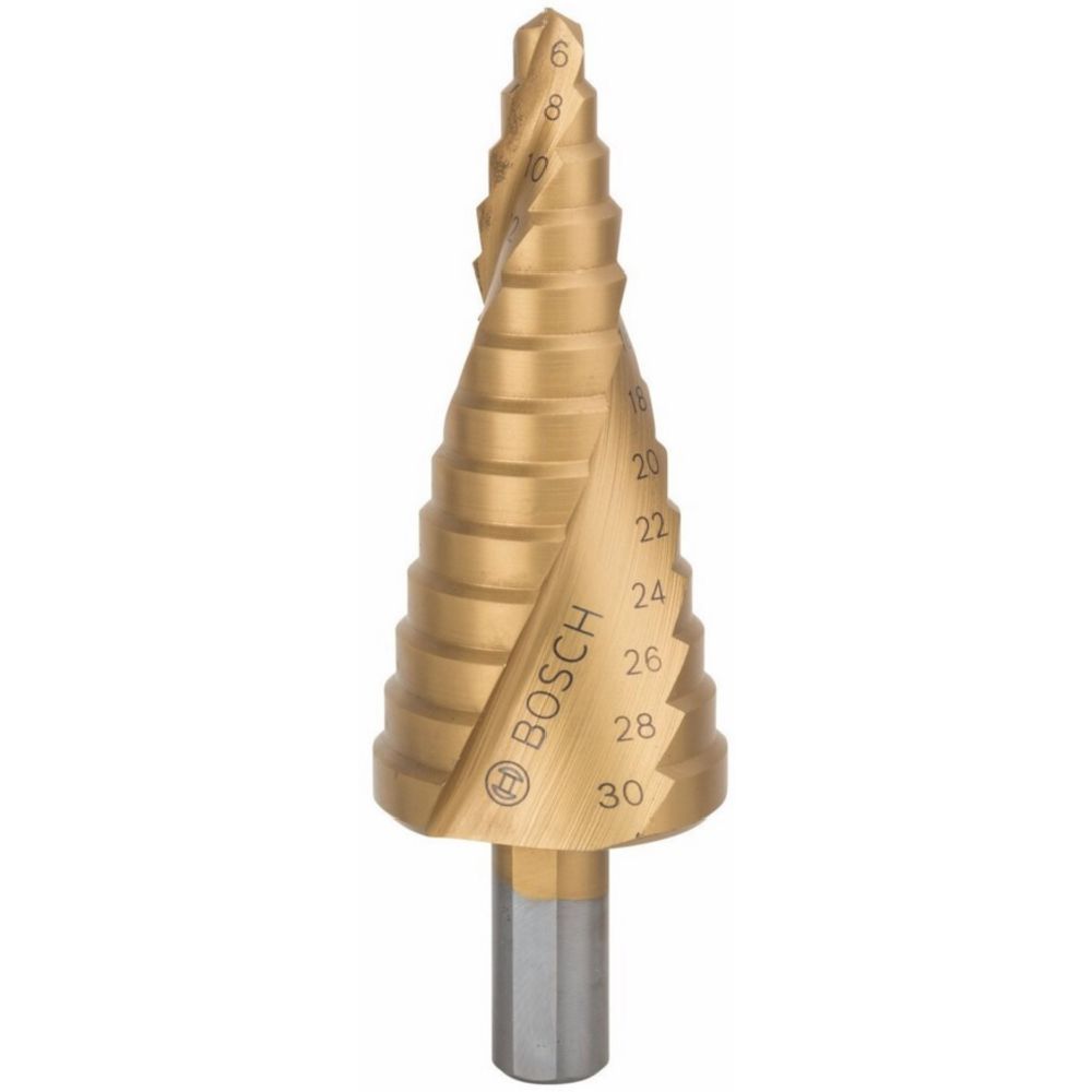 Bosch HSS-TiN askelpora 6-30 mm