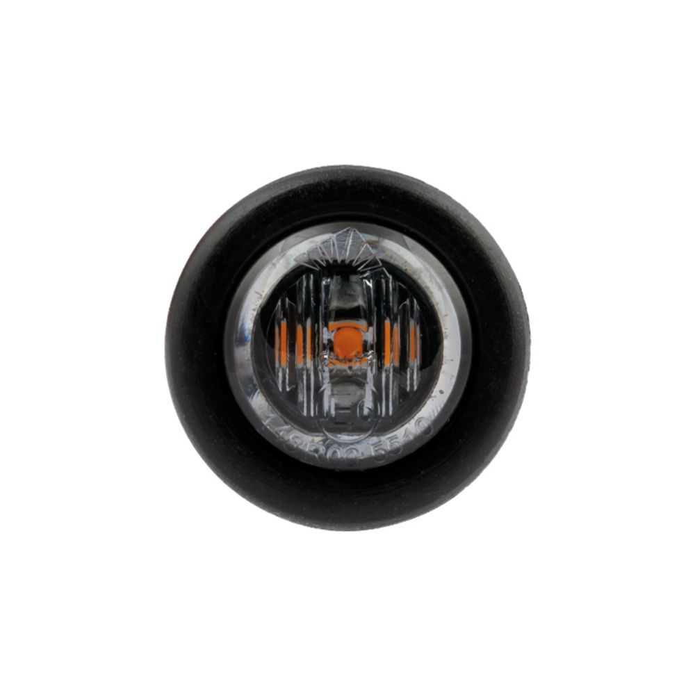Optibeam Dark Phantom LED-positionsljus ø18,9/27,5 mm gul