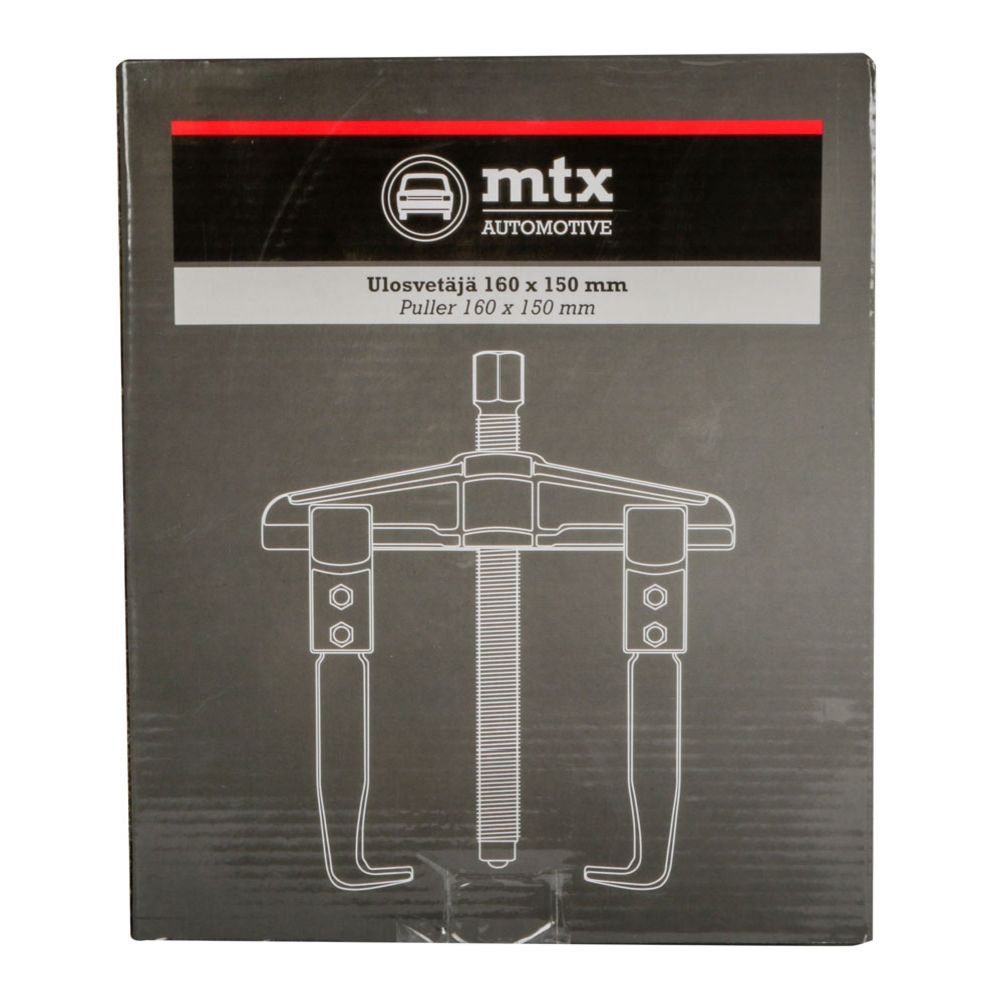 MTX Automotive ulosvetäjä liukujaloilla 160x150 mm