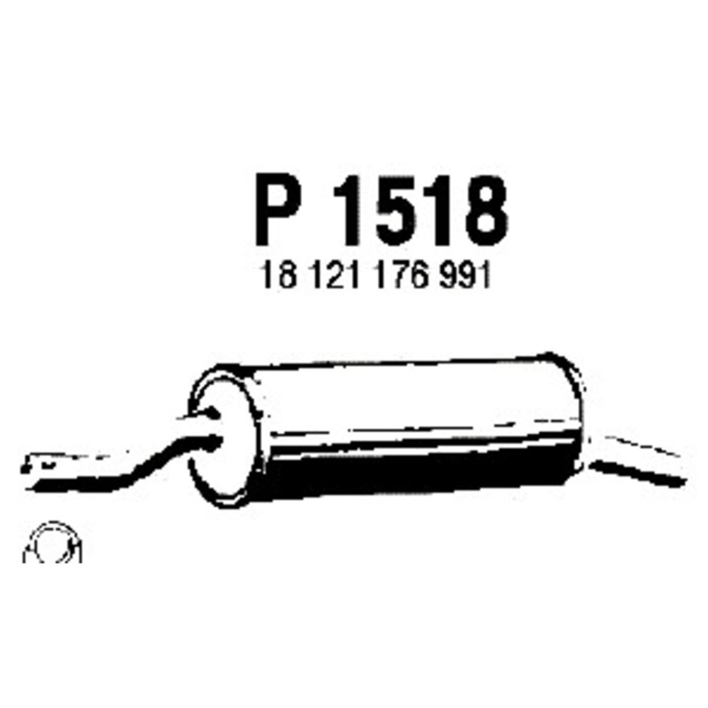 Takaäänenvaimentaja 14-1518