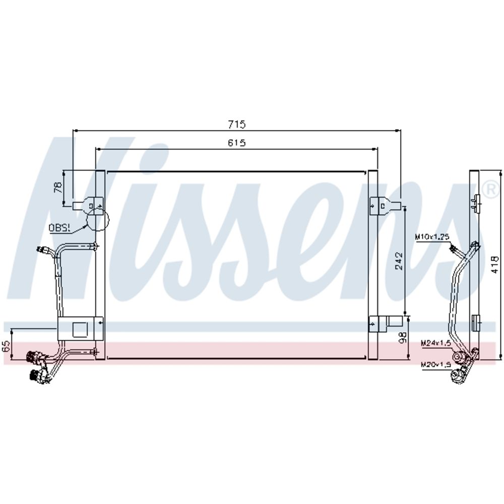 Kliimaseadme kondensaator 30-8305