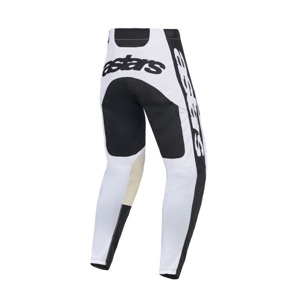Alpinestars Racer Riway ajohousut valkoinen/musta