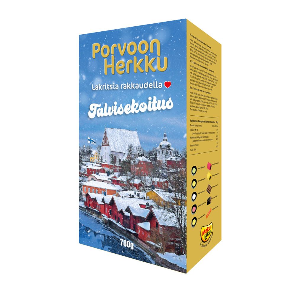Porvoon Herkku Vinterblandning 700 g