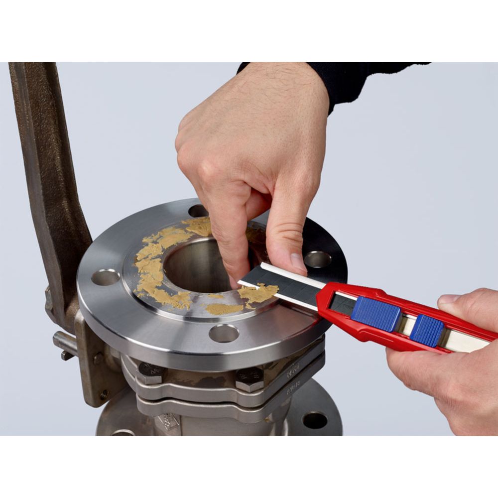 Knipex® 90 10 165 CutiX brytbladskniv med magnesiumram 18 mm