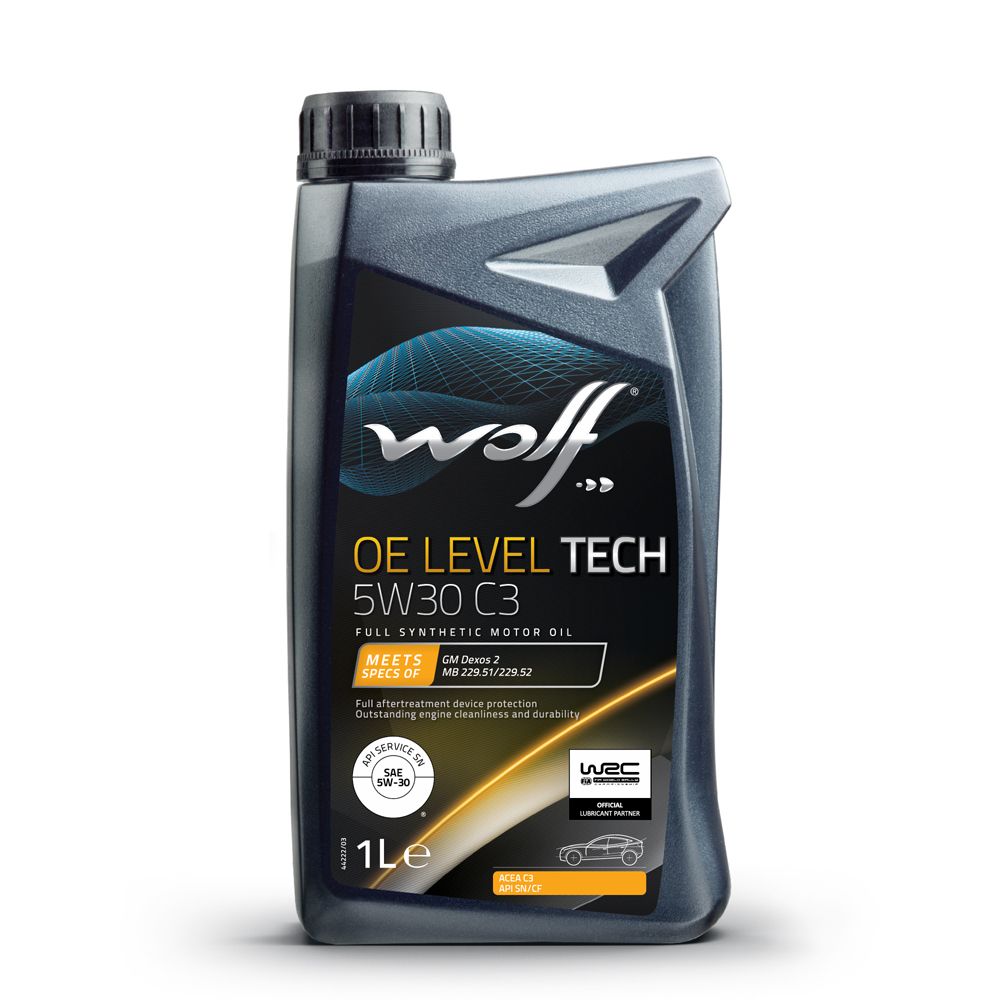 Wolf OE Level Tech 5W-30 C3 motorolja 1 L