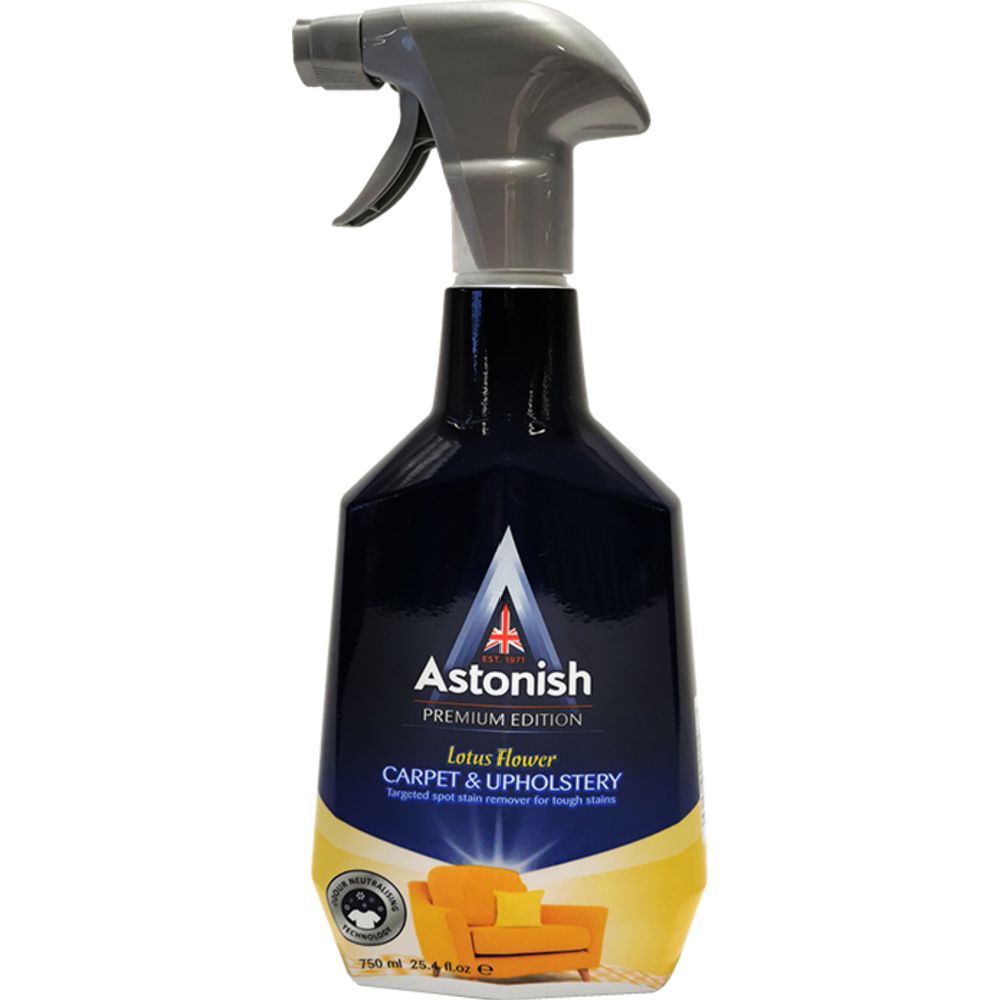 Astonish Carpet & Upholstery vaipade ja pehme mööbli puhastusvahend 750 ml