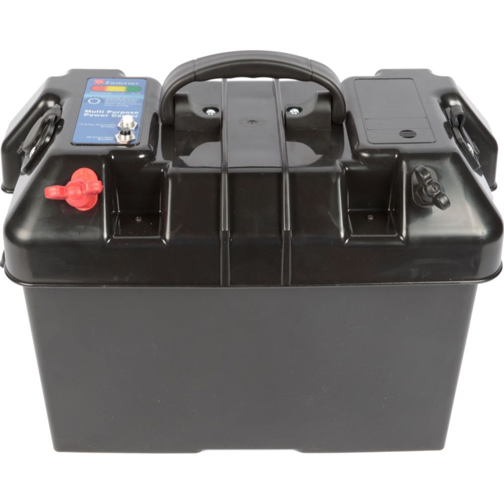 Batterilåda med strömutgång 2 x usb
