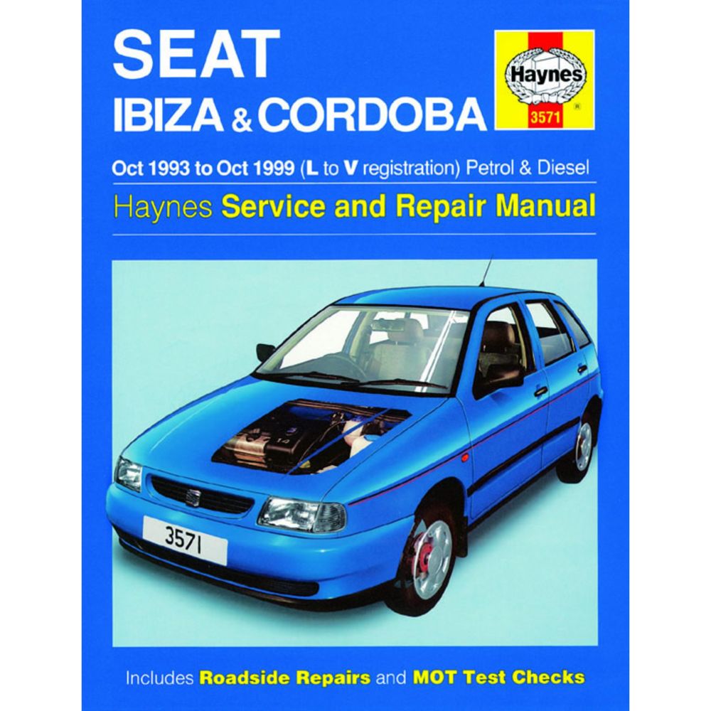 Korjausopas Seat Ibiza/Cordoba 93-> englanninkielinen