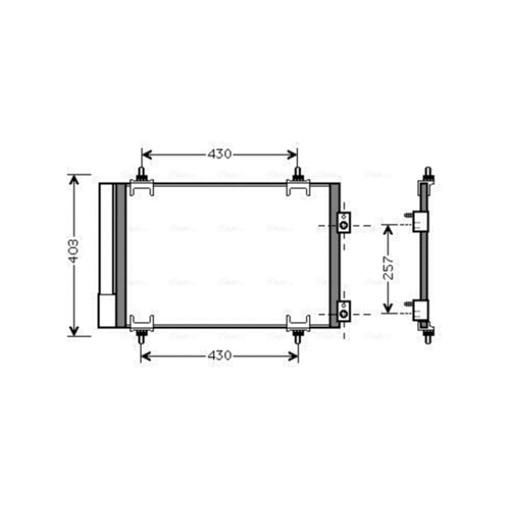 Kliimaseadme kondensaator 30-8412