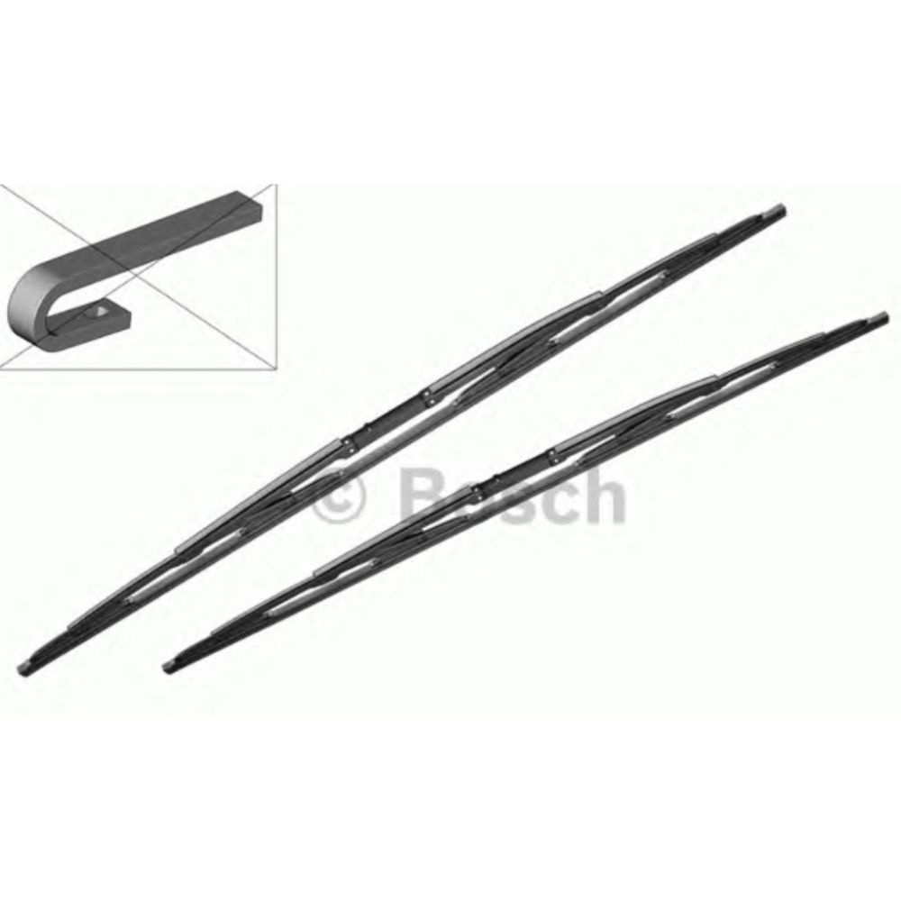 Bosch Twin 909 tuulilasinpyyhkimet 55 + 55 cm