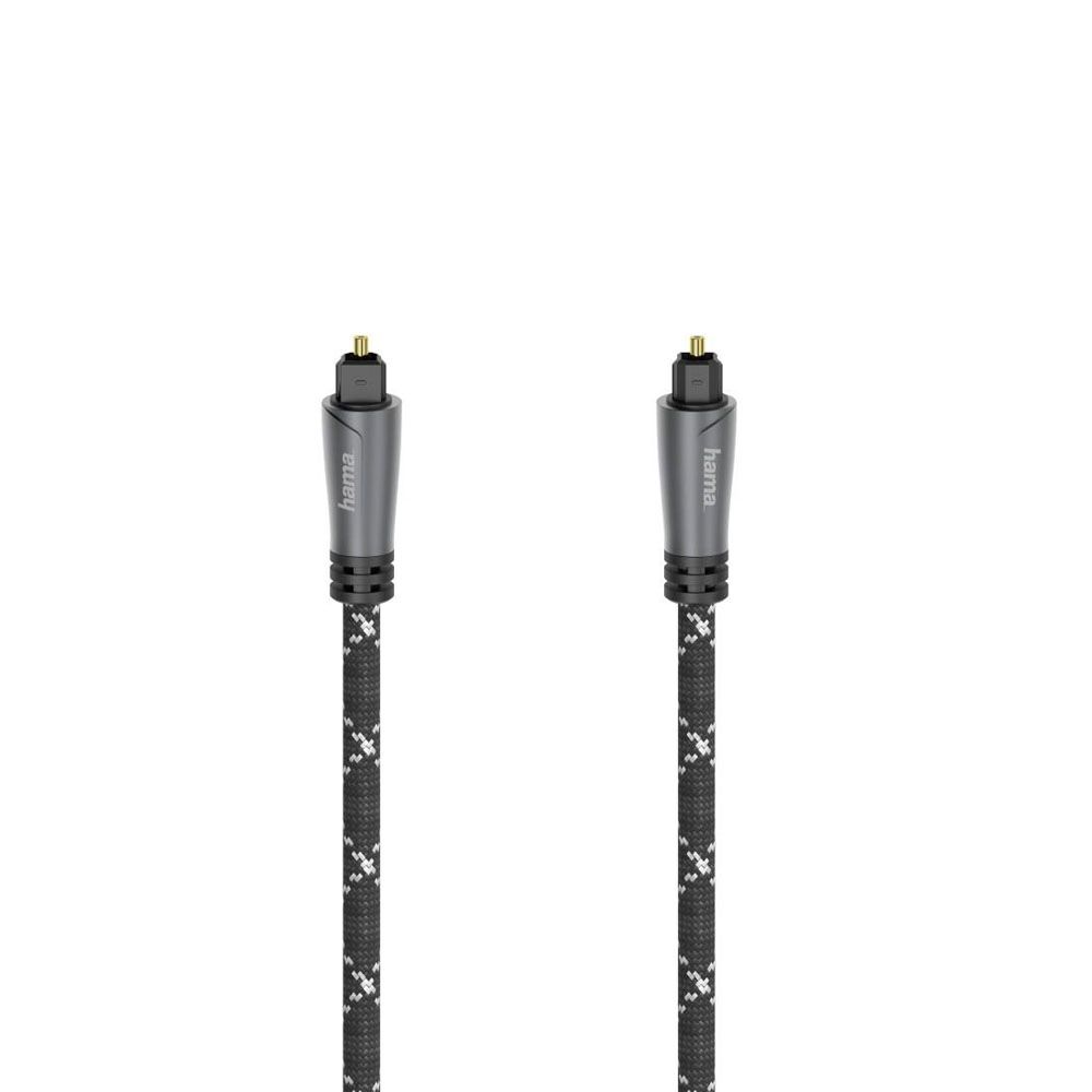 Hama Optinen kaapeli, ODT (Toslink), "Metal", 1,5 m
