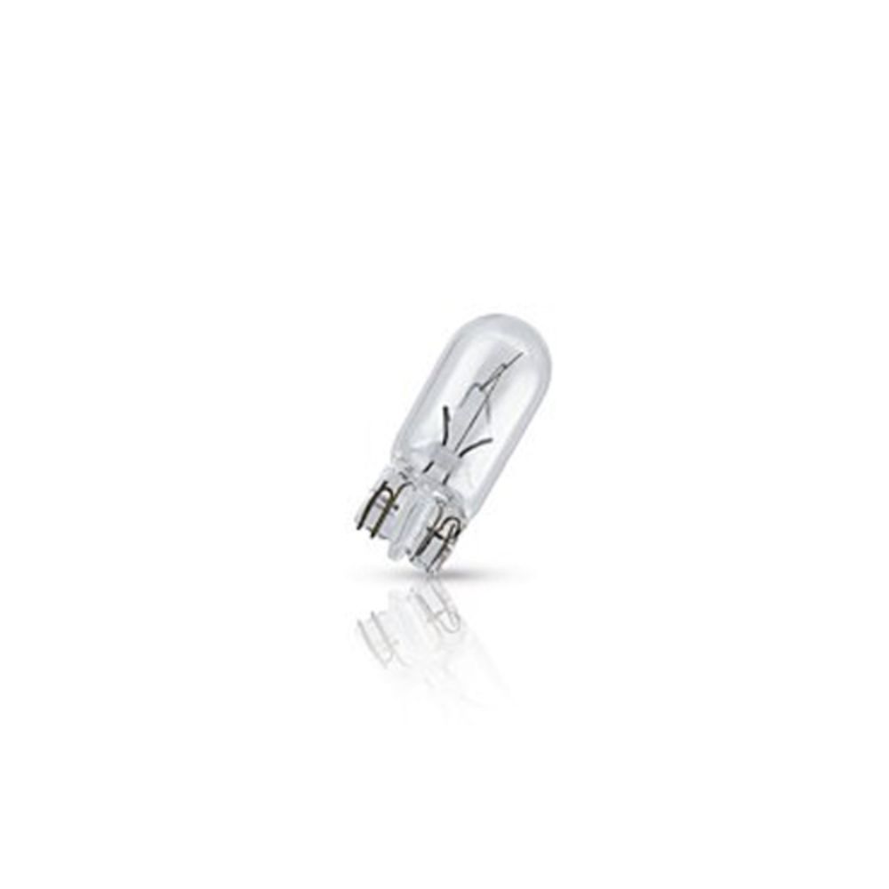 Philips klaassokliga pirnid, 2 tk, 12V 3W W3W (T10)