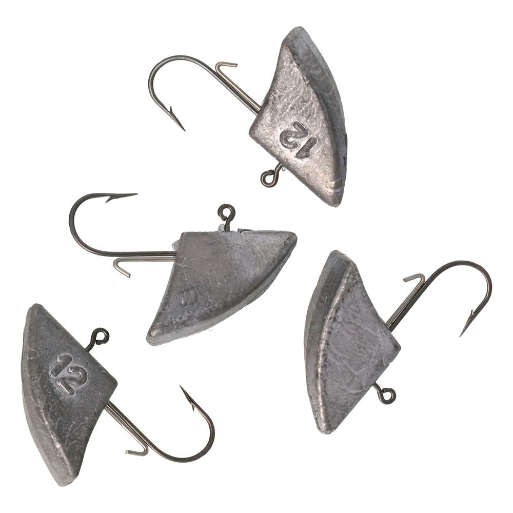 Eagle Claw Erie jiggskalle 4 st
