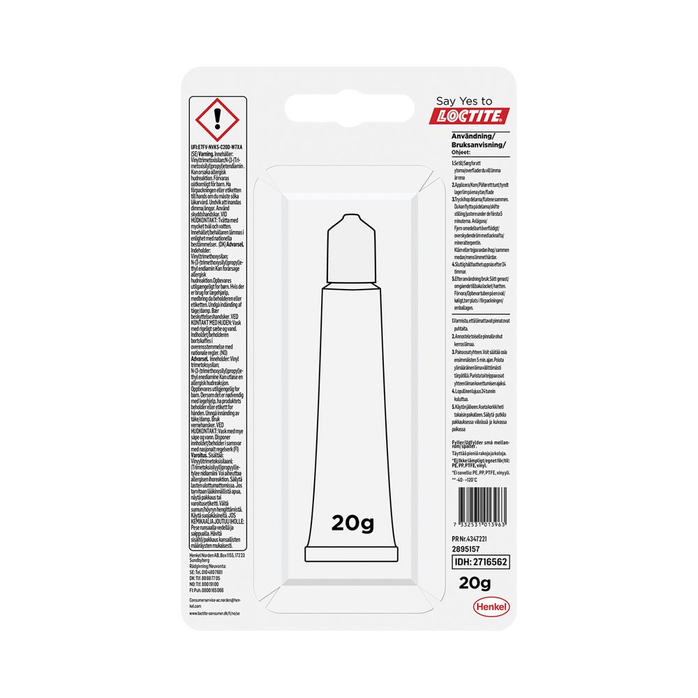 Loctite Power Glue Repair Extreme universallim 20 g