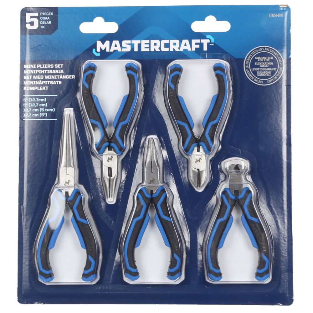 Mastercraft minitång 5 delar