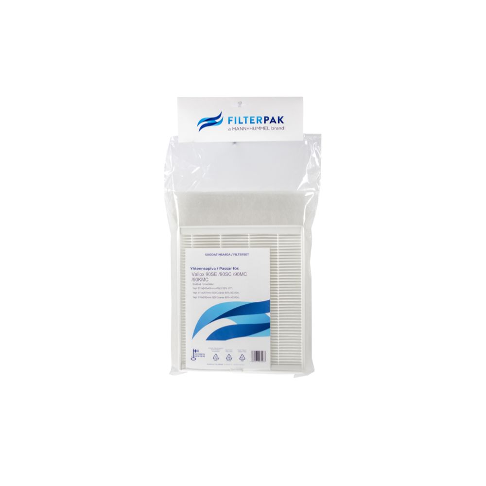 Filterpak Vallox 90SE 90SC 90MC 90KMC suodatinpakkaus