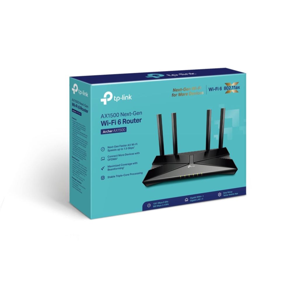 TP-LINK Archer AX1500 WiFi 6 router