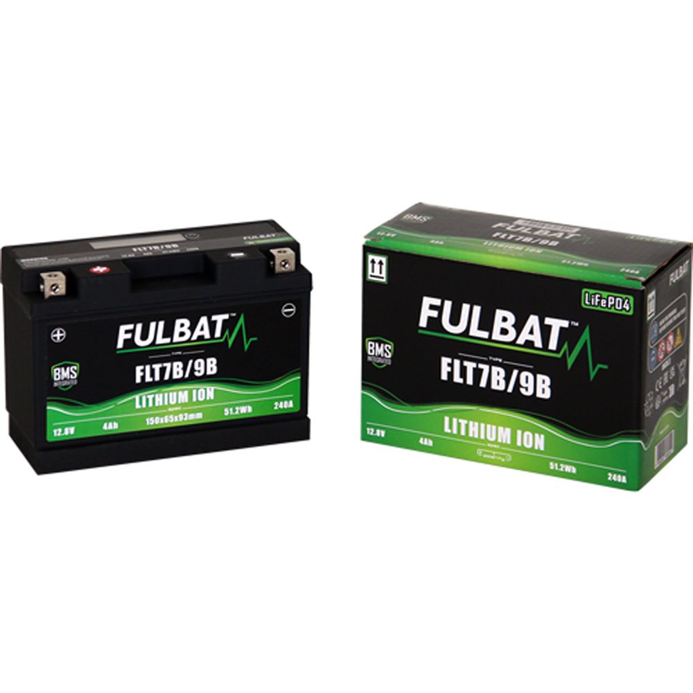 Fulbat Litium-akku 12 V 51,2 Wh FLT7B/FLT9B