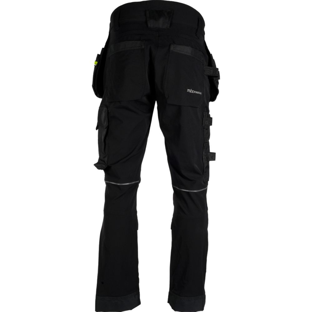 MTX Workgear työhousut 4-way stretch musta