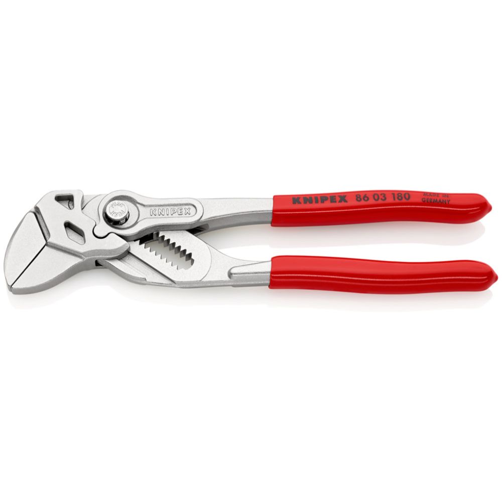 Knipex® 86 03 180 liugühendusega universaaltangid/tellitav võti 180 mm