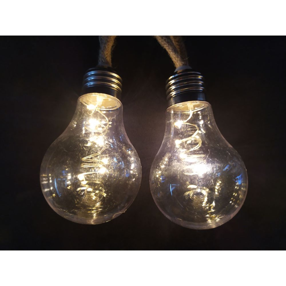 Lumo LED-ljusslinga glödlampa 10-delad