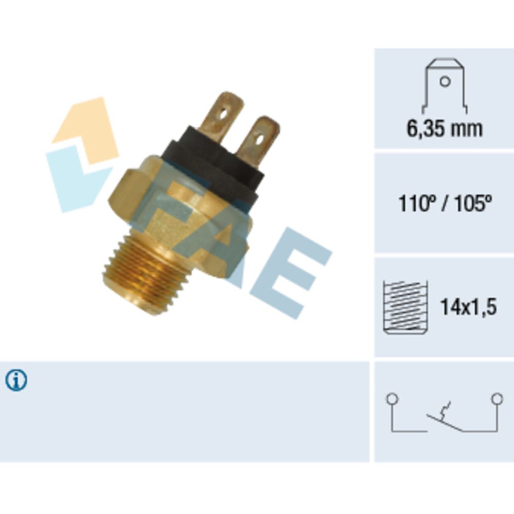 Temperatuurilüliti, jahutusvedeliku hoiatuslamp 37-3580