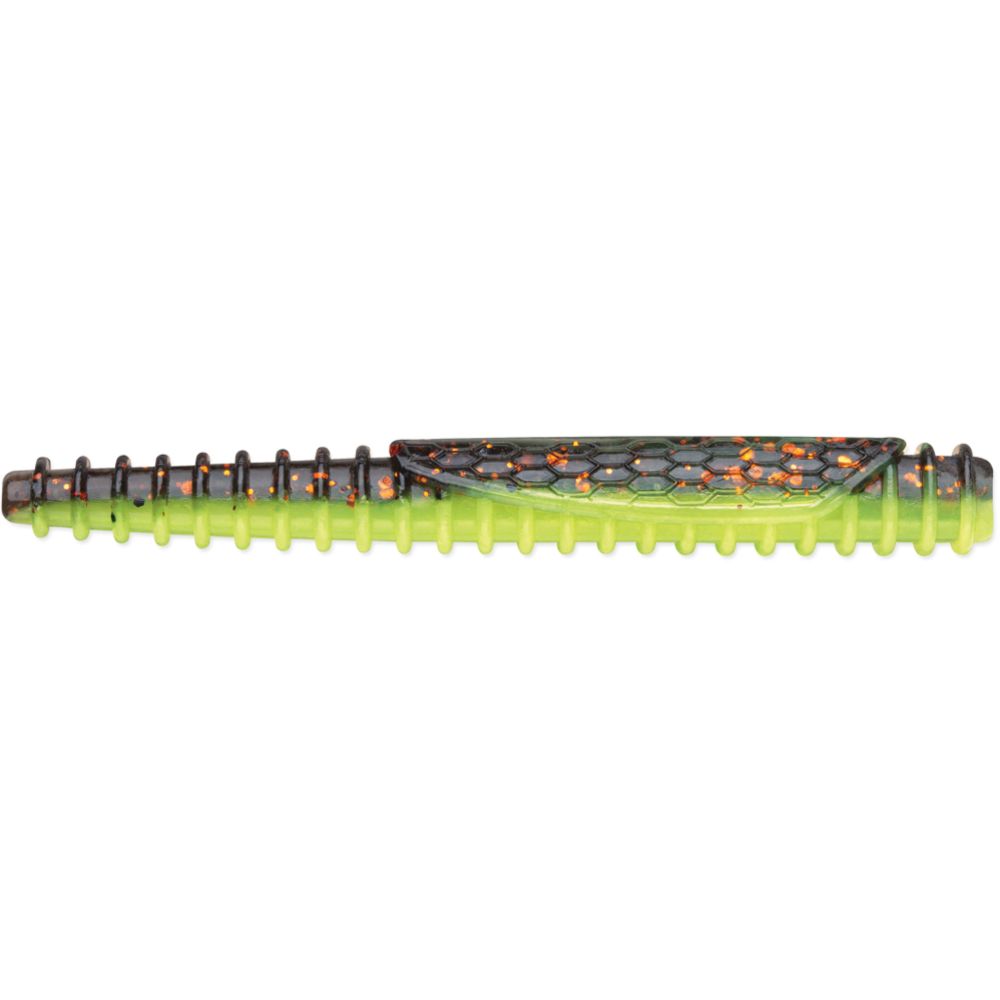 Rapala CrushCity Ned's BLT ujuv jigi, 7,5 cm, 3,5 g, Green Pumpkin Chartreuse, 3 tk