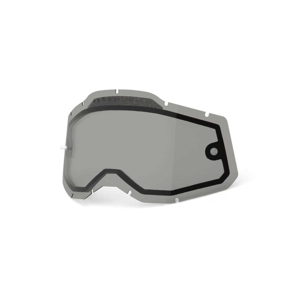 100% Racecraft 2/Accuri 2/Strata 2 augustatud varuklaas, suitsune topeltklaas