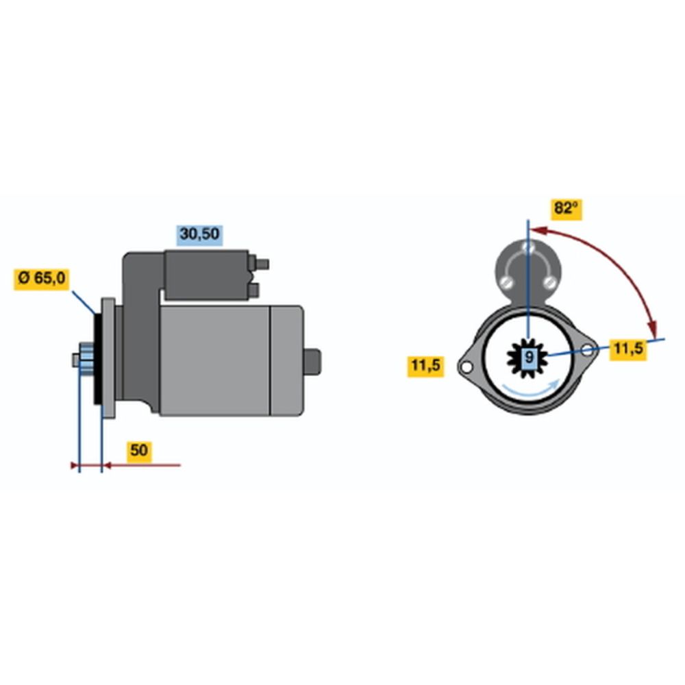 Startmotor 13-2699