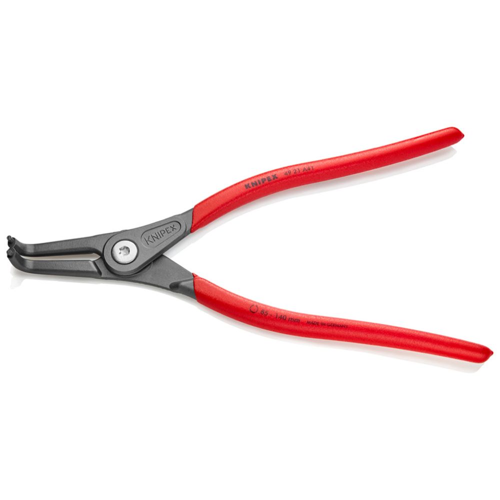 Knipex® 49 21 A41 böjd spridande låsringstång 85-140 mm 305 mm
