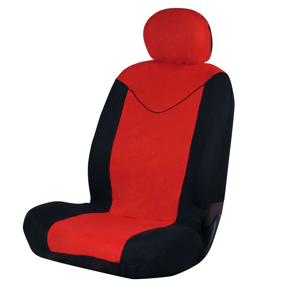 Car+ Unicorn yleismallinen istuinsuoja musta/punainen
