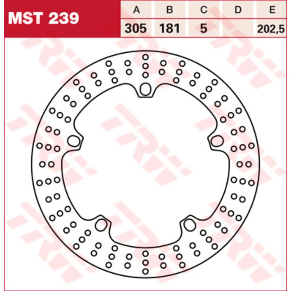 Bromsskiva 98-22614