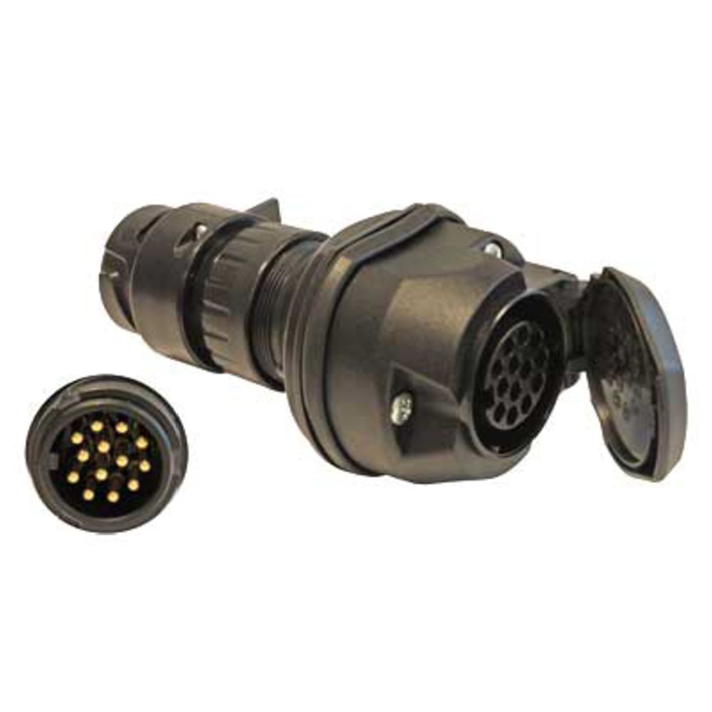 CAN-väyläadapteri 12V 13-napaiselle rasialle/pistokkeelle (kärry LED-valoilla)