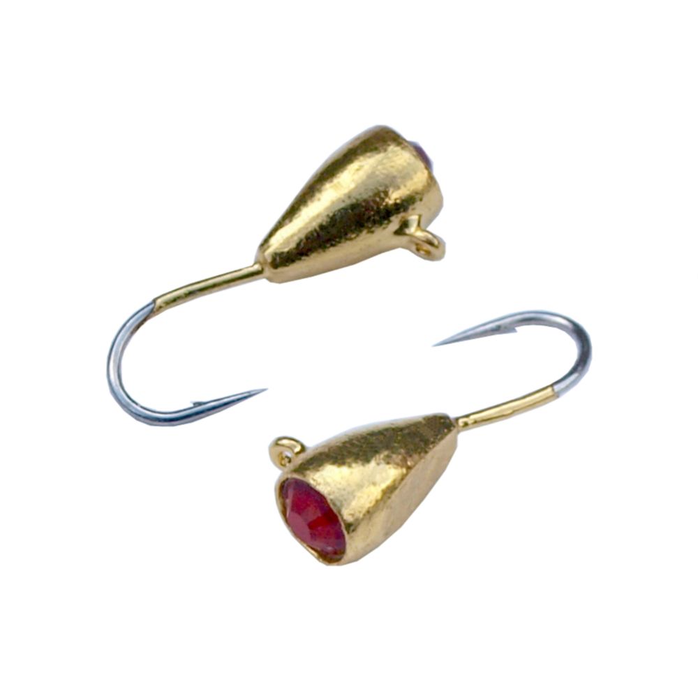 MTX Fishing Pisara volframi-morri 4 mm 1,0 g 2 kpl väri: kulta + punainen