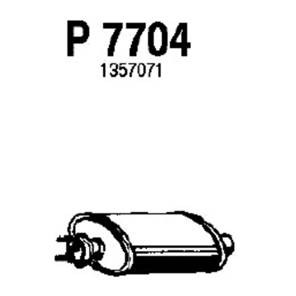 Etuäänenvaimentaja 14-7704