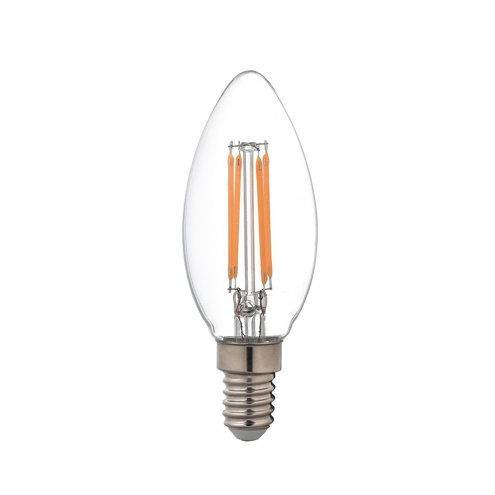 Airam LED-filamentlampa C35 E14 4,5W 470lm 2700K dimbar