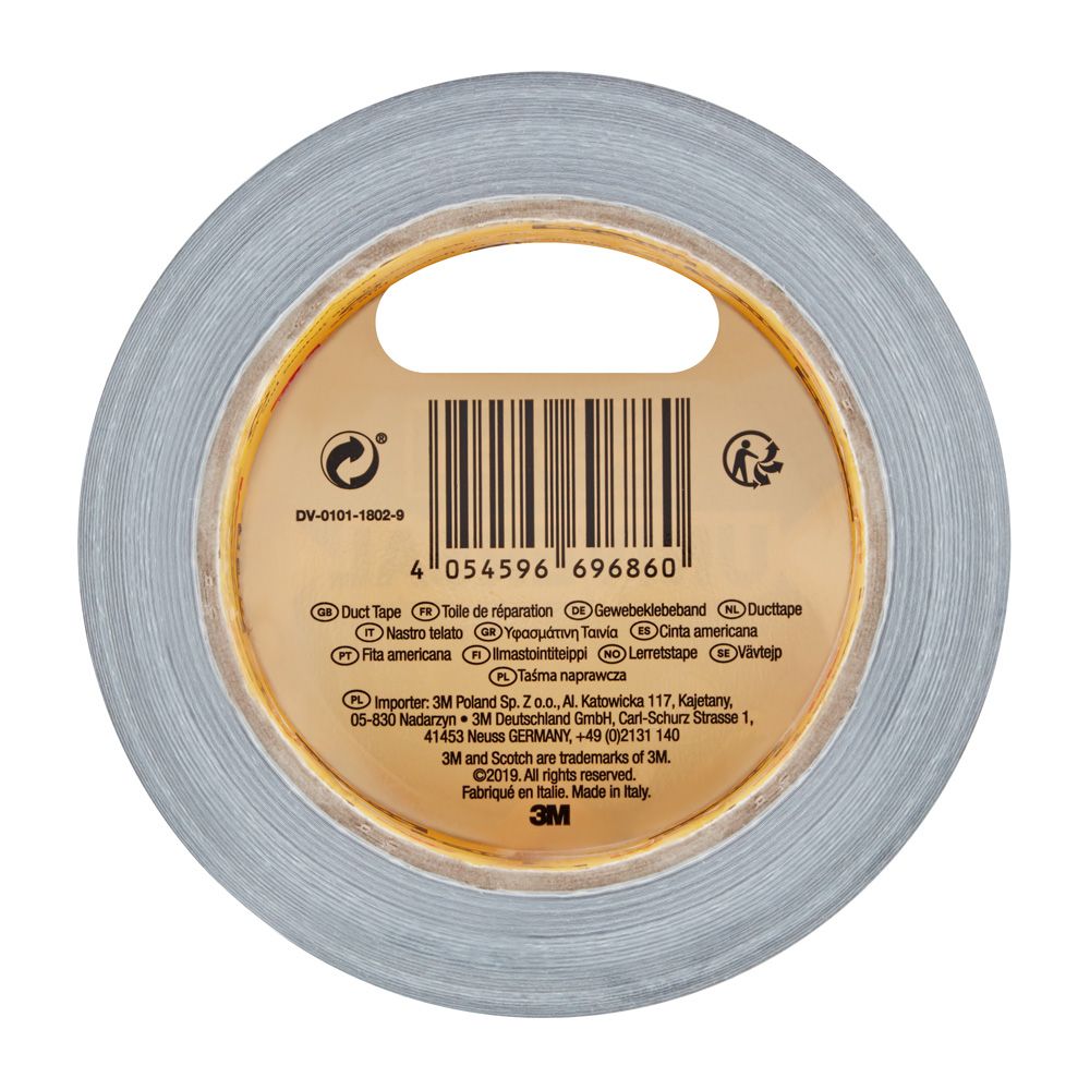 Scotch Universal ilmastointiteippi harmaa 25 m x 48 mm