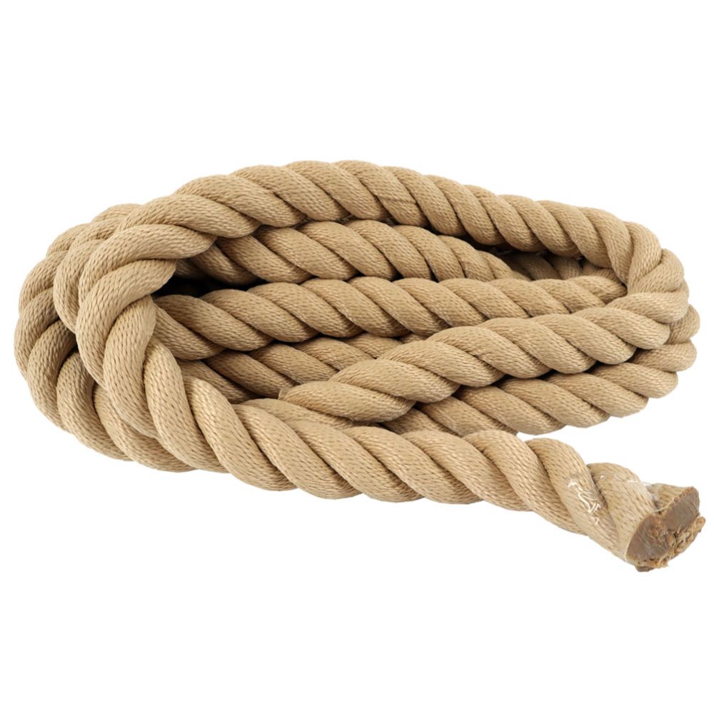 Arctic Rope räckesrep av UV-skyddad PP naturfärg 35 mm 6 m