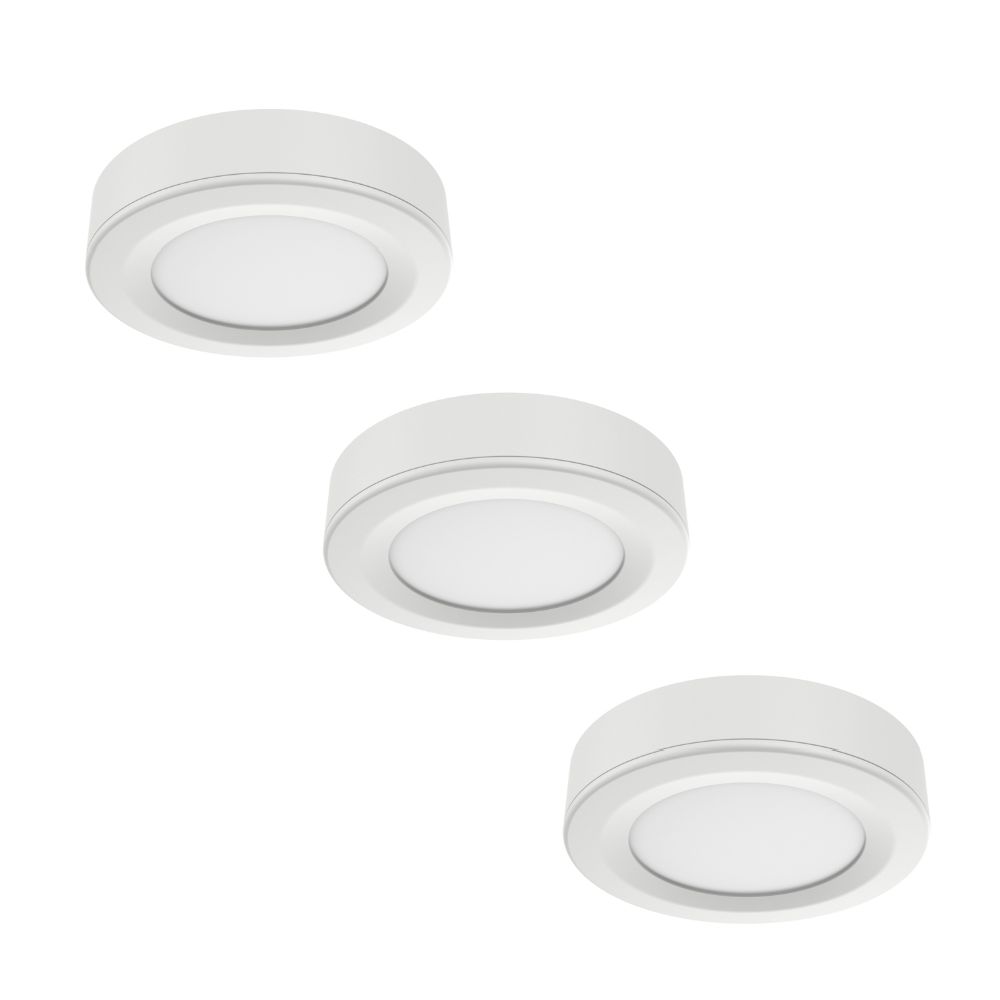 Airam Auri downlightserie vit 3 W 3000 K 150 lm 3 st.