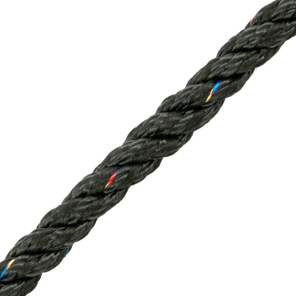Poly Ropes Storm kiinnitysköysi musta 18 mm, 15m