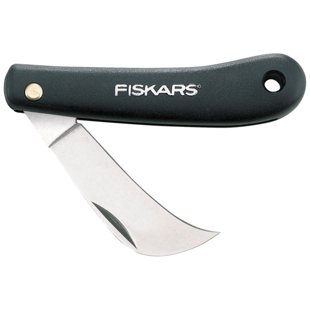 Fiskars trädgårdskniv med böjt blad K62