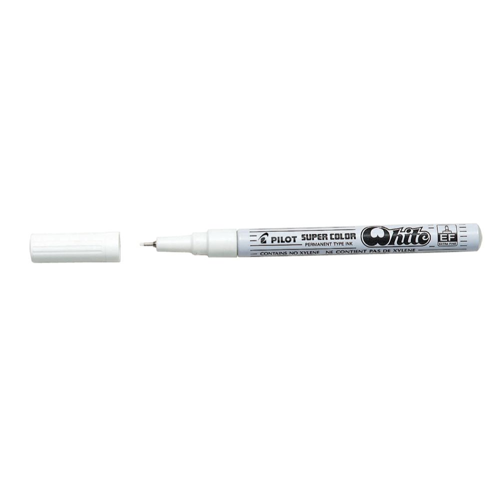 Pilot märkimispliiats Super Color extra fine valge